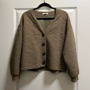 Madewell Floral Embroidered Cardigan